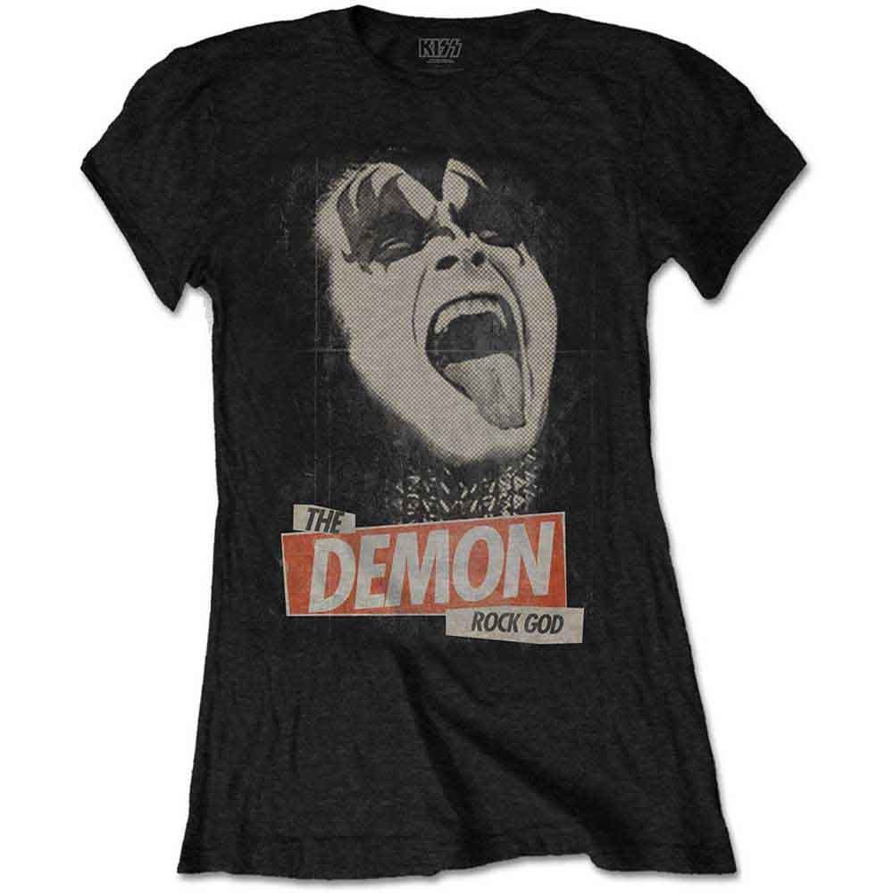 Kiss The Demon Rock [T-Shirt] - Rock Band Apparel