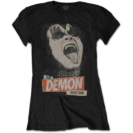 Kiss The Demon Rock [T-Shirt] - Rock Band Apparel