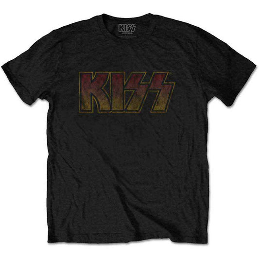 Kiss Vintage Classic Logo [T-Shirt] - Rock Band Apparel