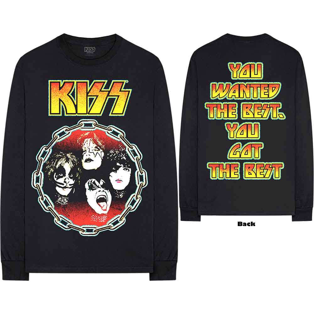 Kiss You Wanted The Best [T-Shirt] Black