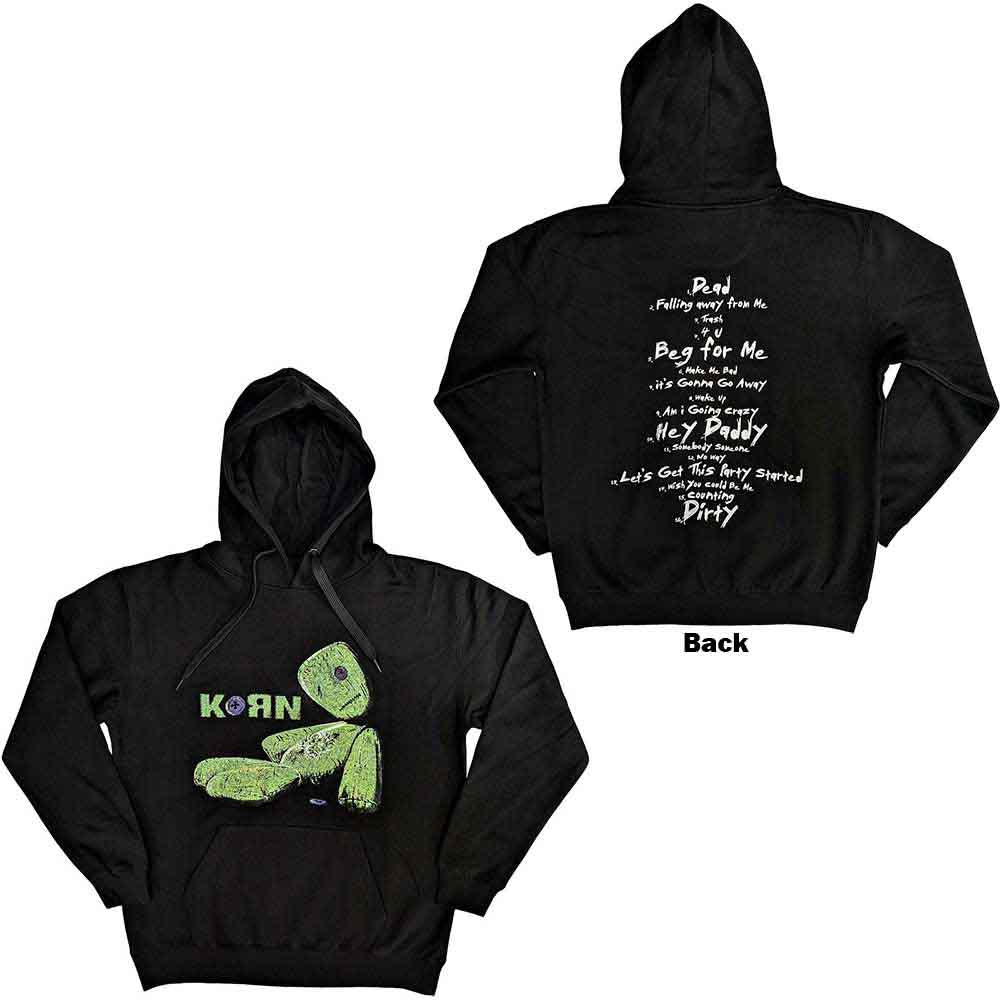 Korn Issues Tracklist [Sweatshirt] - Rock Band Apparel