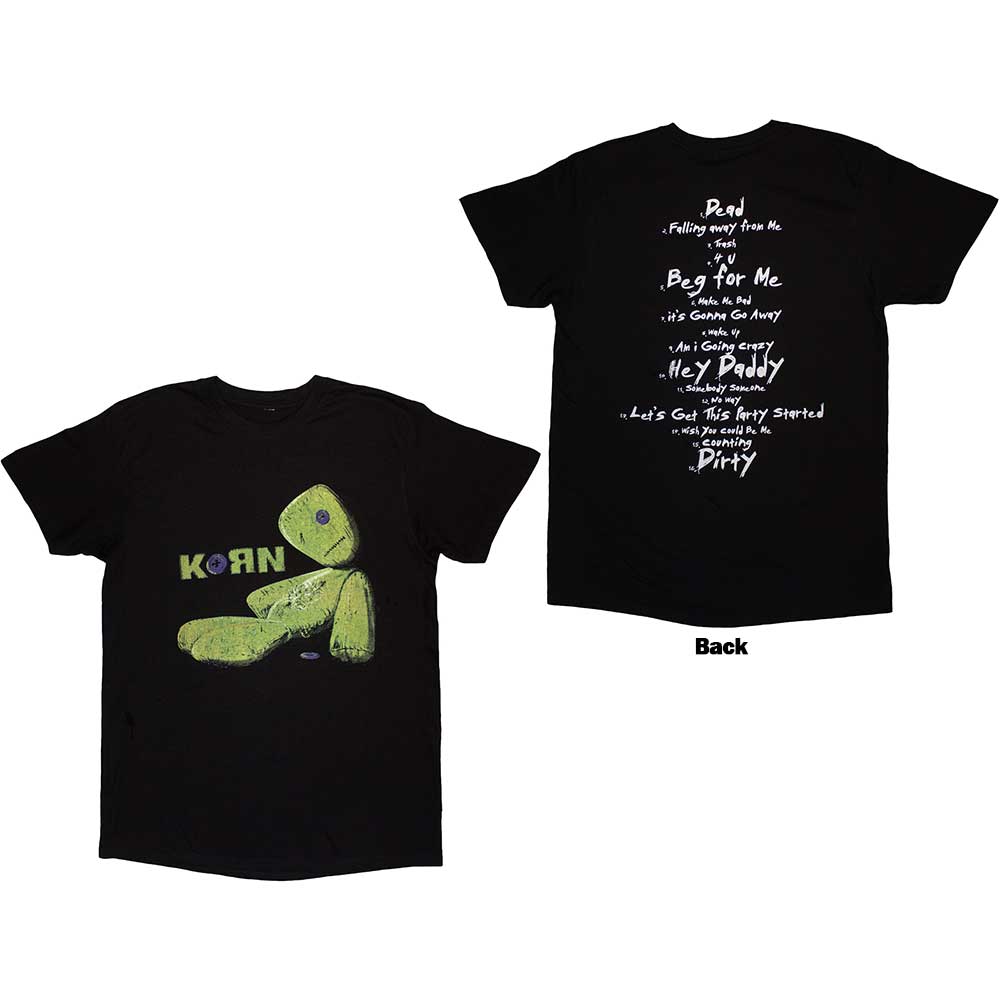 Korn Issues Tracklist [T-Shirt] Black