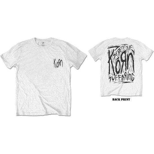Korn Scratched Type [T-Shirt] - Rock Band Apparel
