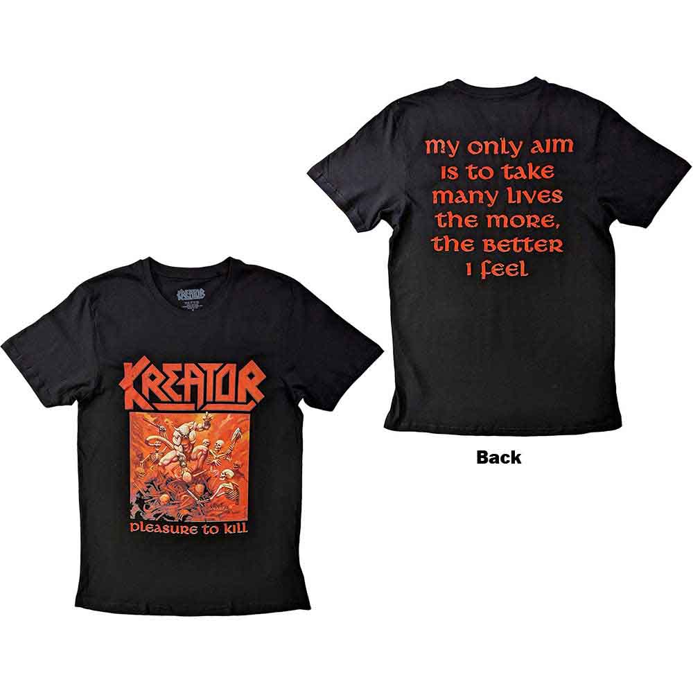 Kreator Pleasure To Kill [T-Shirt] - Rock Band Apparel
