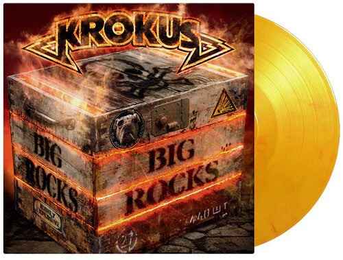 Krokus - Big Rocks (180G, Booklet) [Flame Red Vinyl] [Vinyl]