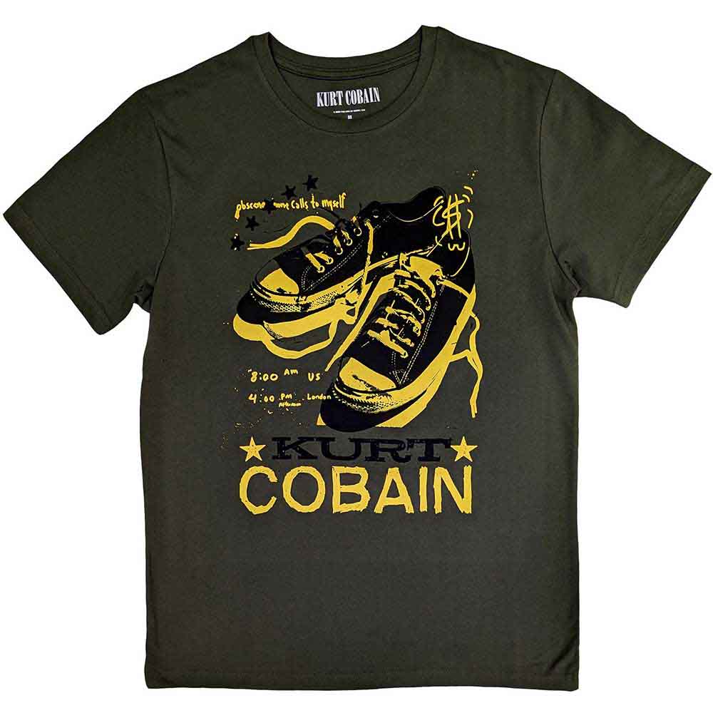 Kurt Cobain Converse [T-Shirt] Green