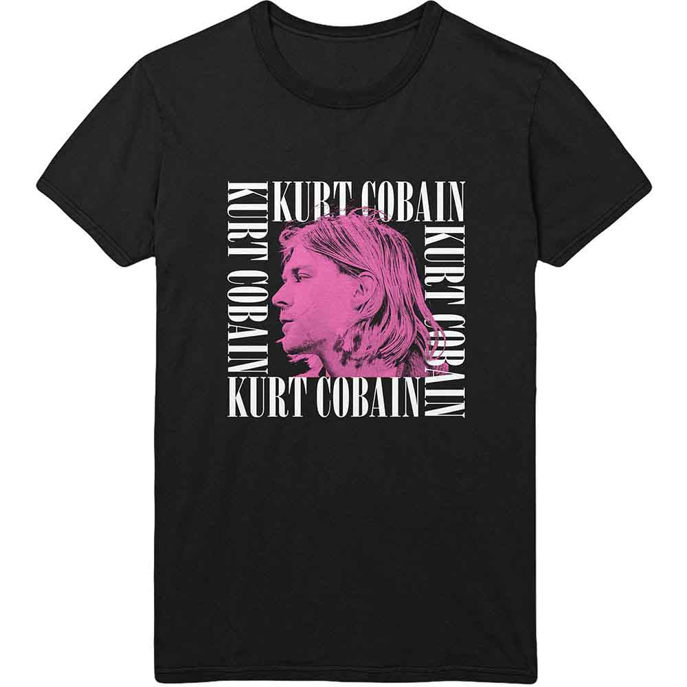 Kurt Cobain Head Shot Frame [T-Shirt] - Rock Band Apparel