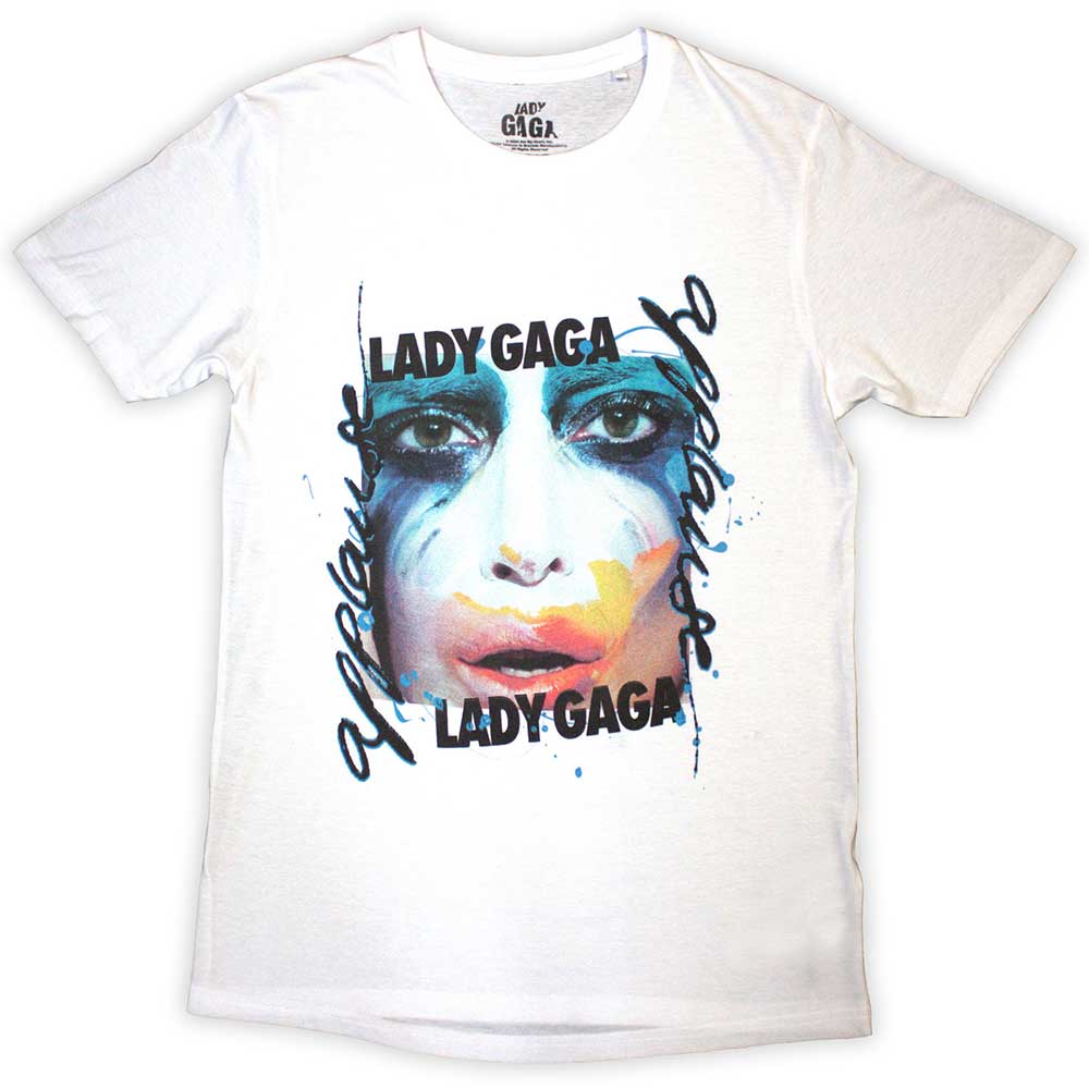 Lady Gaga Artpop Facepaint [T-Shirt] White