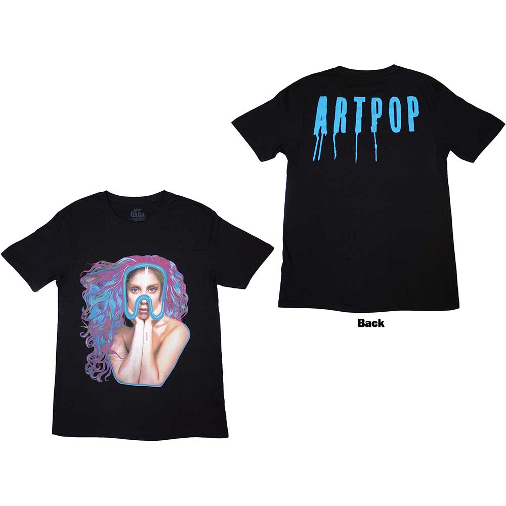 Lady Gaga Artpop Goggles [T-Shirt] Black