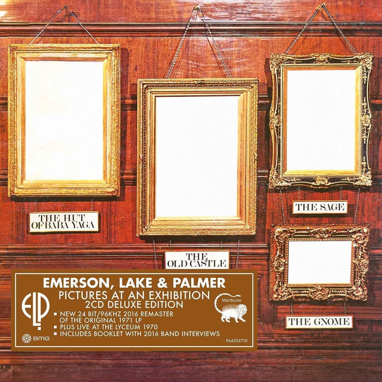 Lake & Palmer Emerson - Pictures At An Exhibition: Live (Deluxe Edition) [2CD] [CD]