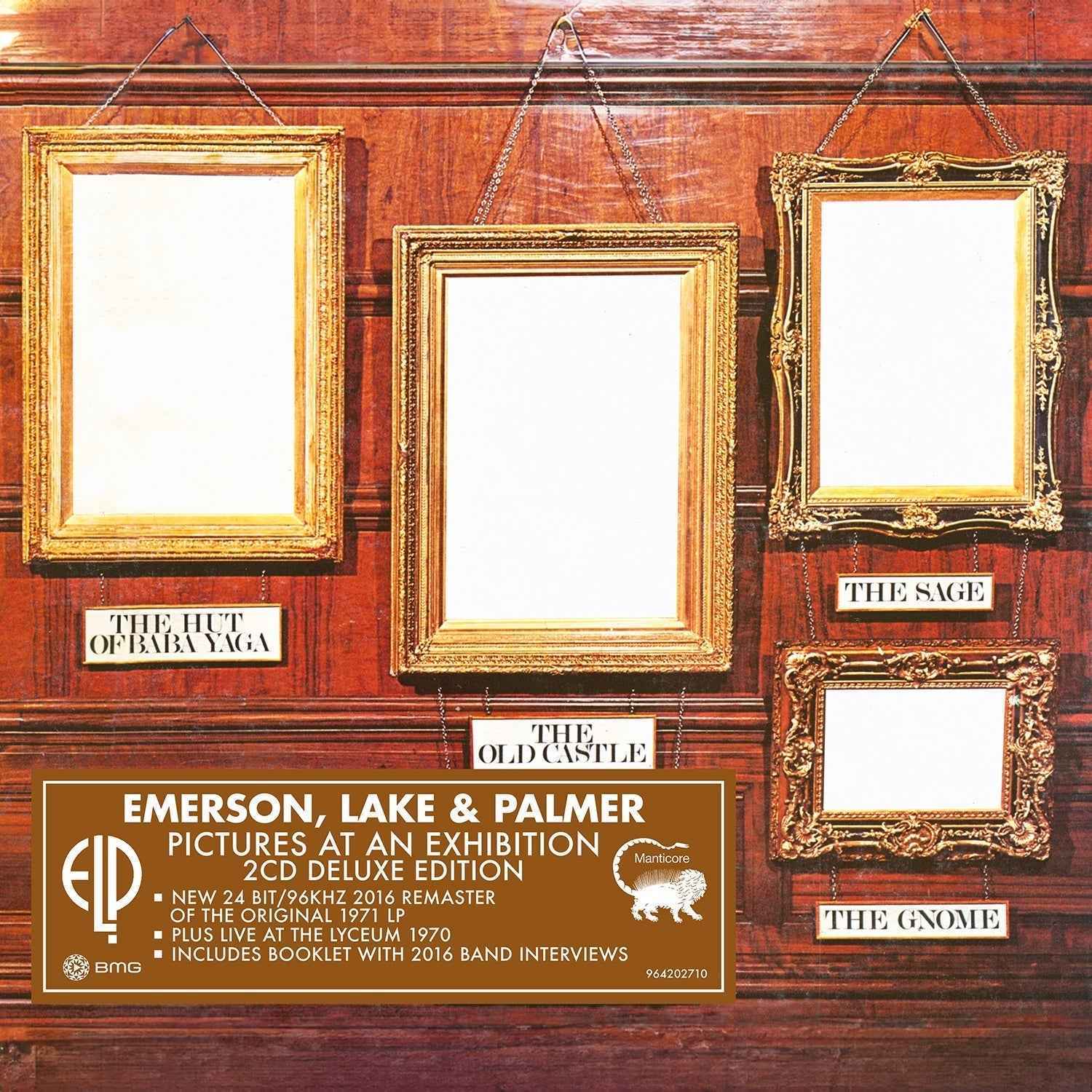Lake & Palmer Emerson - Pictures At An Exhibition: Live (Deluxe Edition) [2CD] [CD]