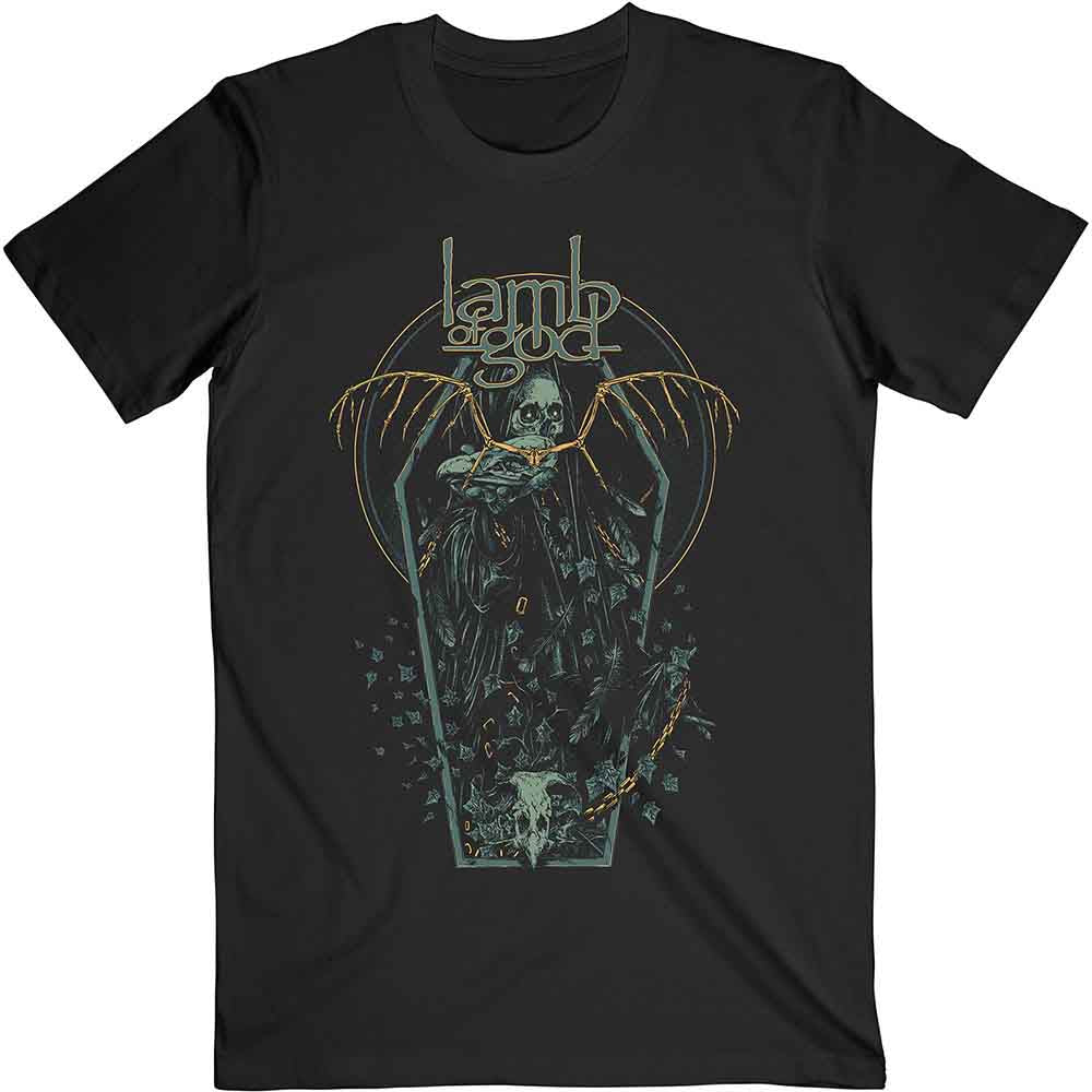 Lamb Of God Coffin Kopia [T-Shirt] - Rock Band Apparel