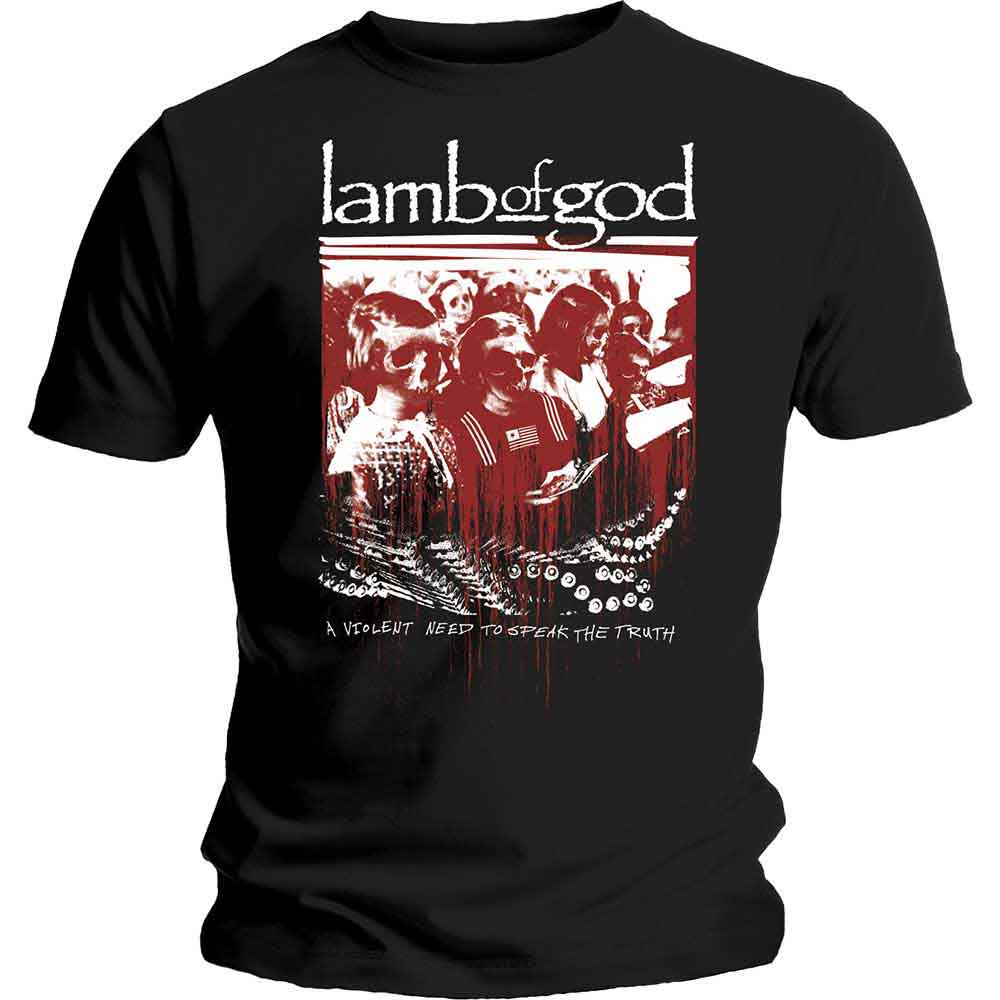 Lamb Of God Enough is Enough [T-Shirt] Black