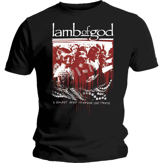 Lamb Of God Enough is Enough [T-Shirt] Black