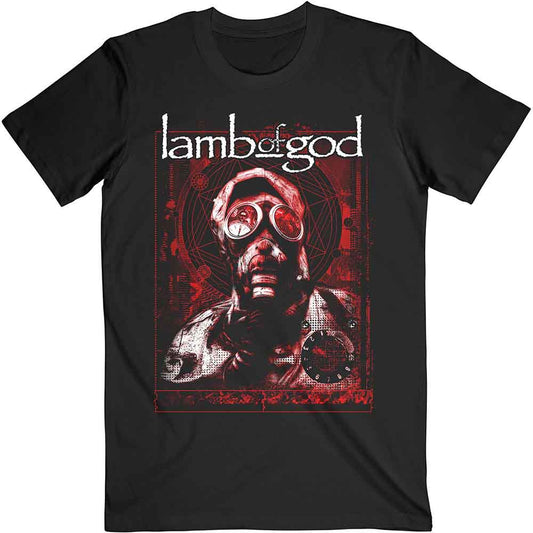 Lamb Of God Gas Masks Waves [T-Shirt] - Rock Band Apparel