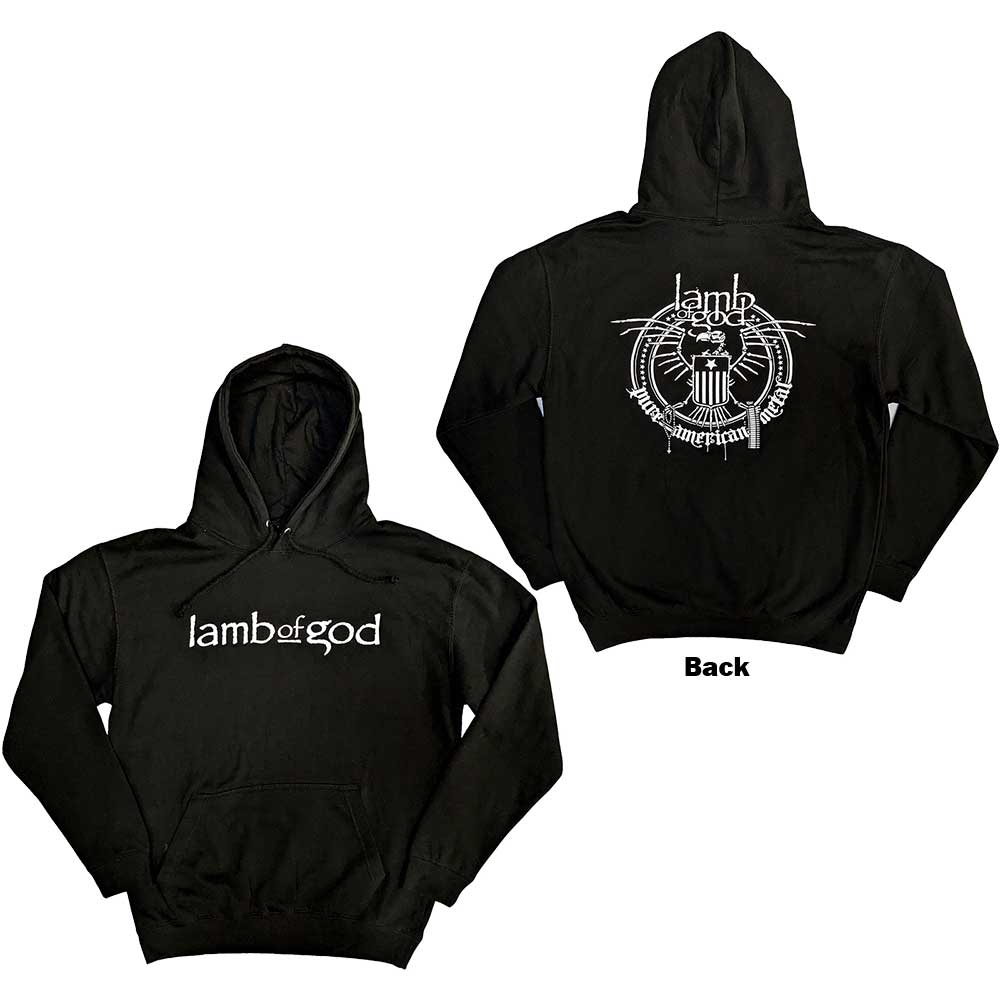 Lamb Of God Skeleton Eagle [Sweatshirt] - Rock Band Apparel