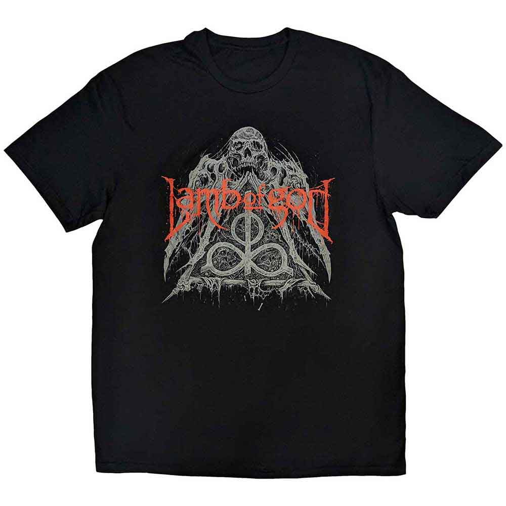 Lamb Of God Skull Pyramid [T-Shirt] - Rock Band Apparel