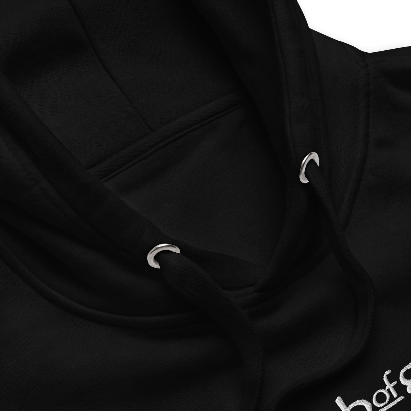 Lamb of God - White on Black American Flag HD Embroidered Hoodie