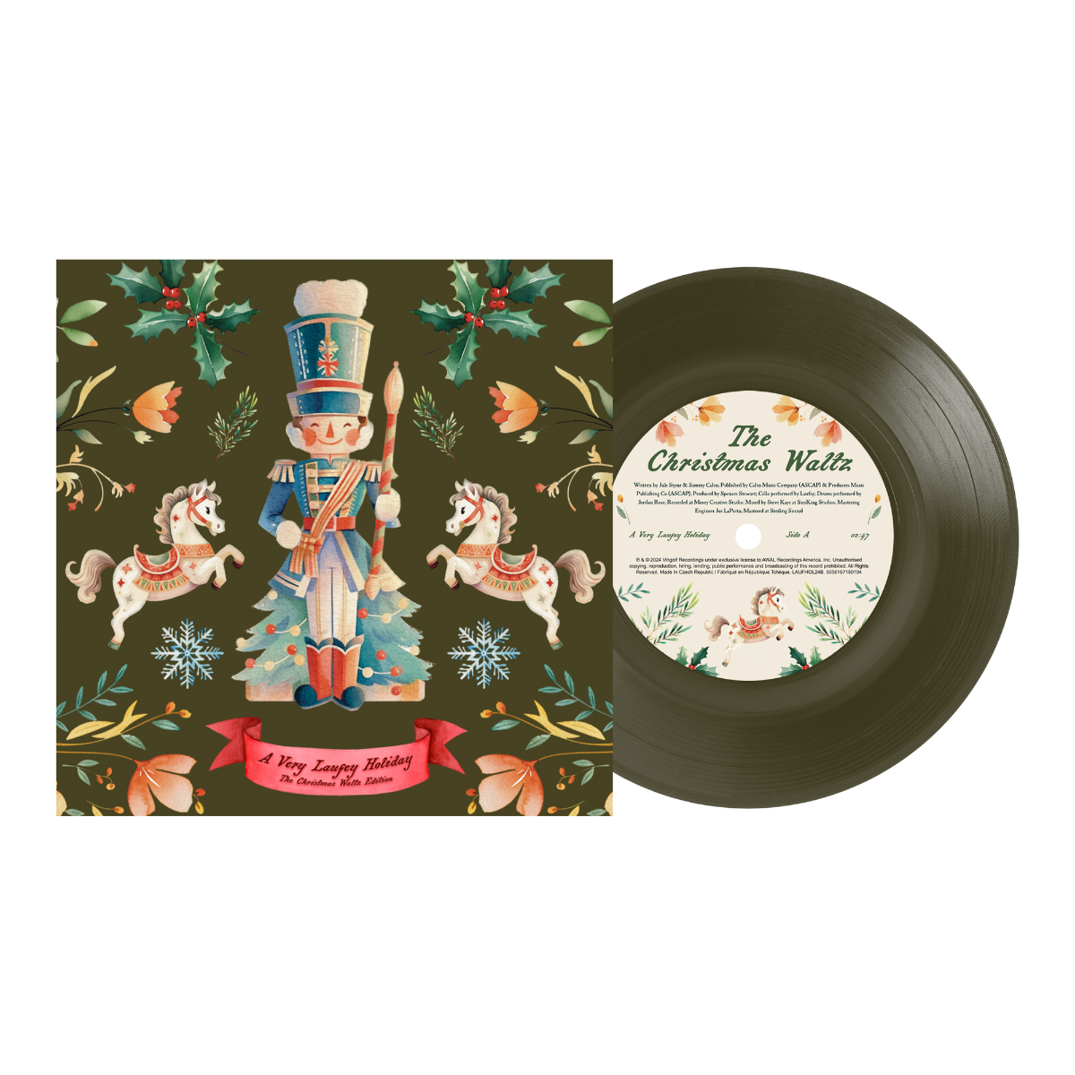 Very Laufey Holiday: The Christmas Waltz Edition (Colored Vinyl, Green) (7" Single) [Vinyl]