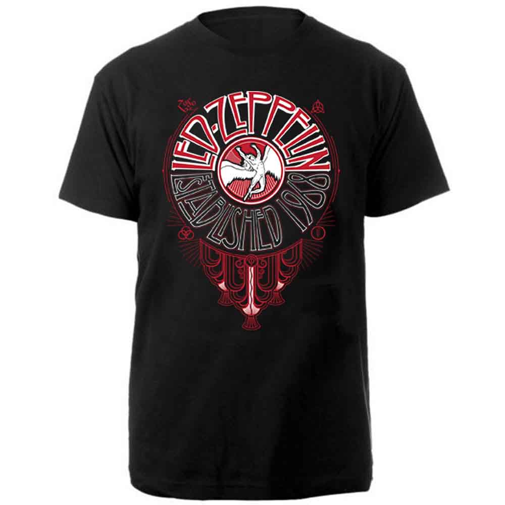 Led Zeppelin Deco Circle [T-Shirt] - Rock Band Apparel