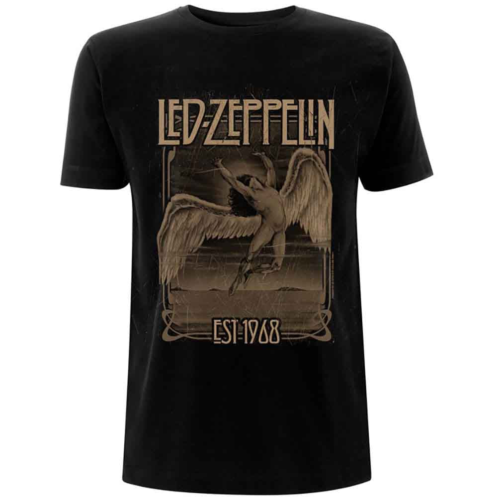 Led Zeppelin Faded Falling [T-Shirt] - Rock Band Apparel