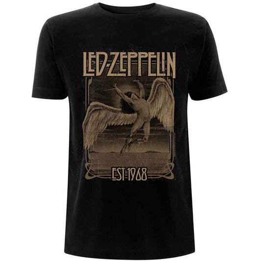 Led Zeppelin Faded Falling [T-Shirt] - Rock Band Apparel