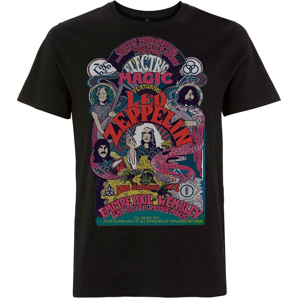 Led Zeppelin Full Colour Electric Magic [T-Shirt] Black