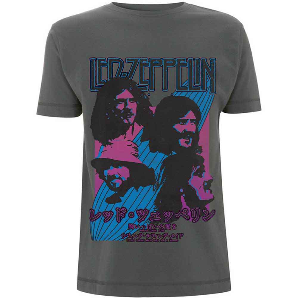 Led Zeppelin Japanese Blimp [T-Shirt] Grey