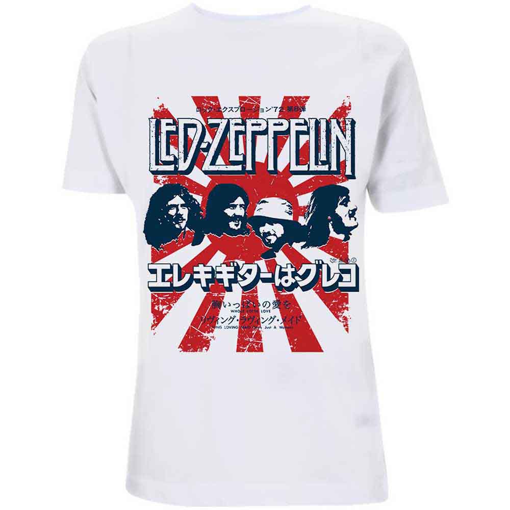 Led Zeppelin Japanese Burst [T-Shirt] - Rock Band Apparel