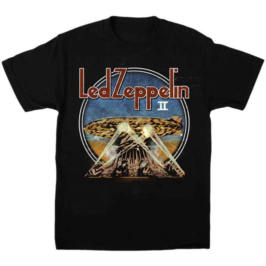 Led Zeppelin LZII Searchlights [T-Shirt] Black