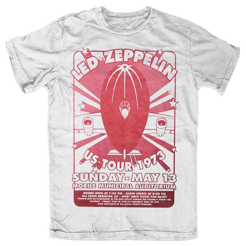 Led Zeppelin Mobile Municipal [T-Shirt] - Rock Band Apparel