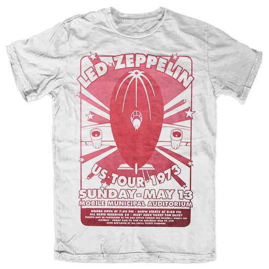 Led Zeppelin Mobile Municipal [T-Shirt] - Rock Band Apparel