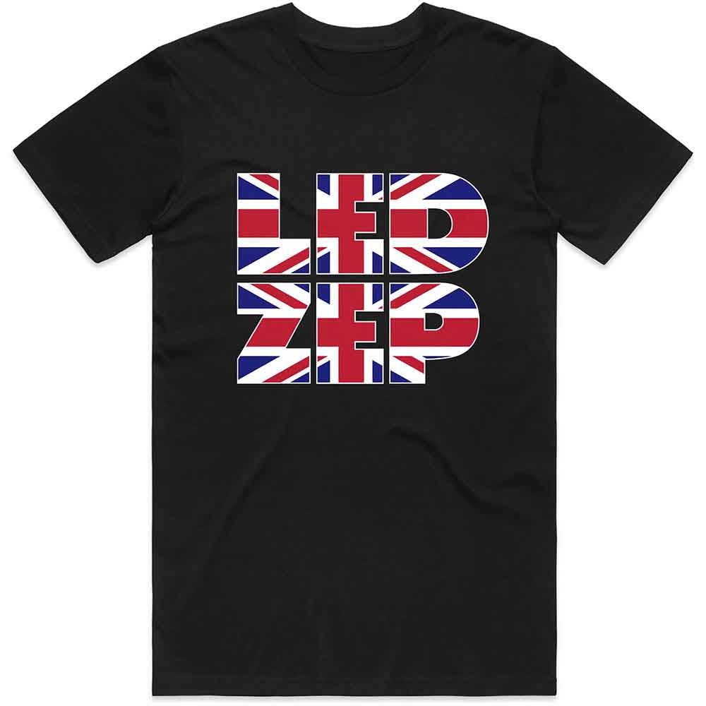 Led Zeppelin Union Jack Type [T-Shirt] - Rock Band Apparel