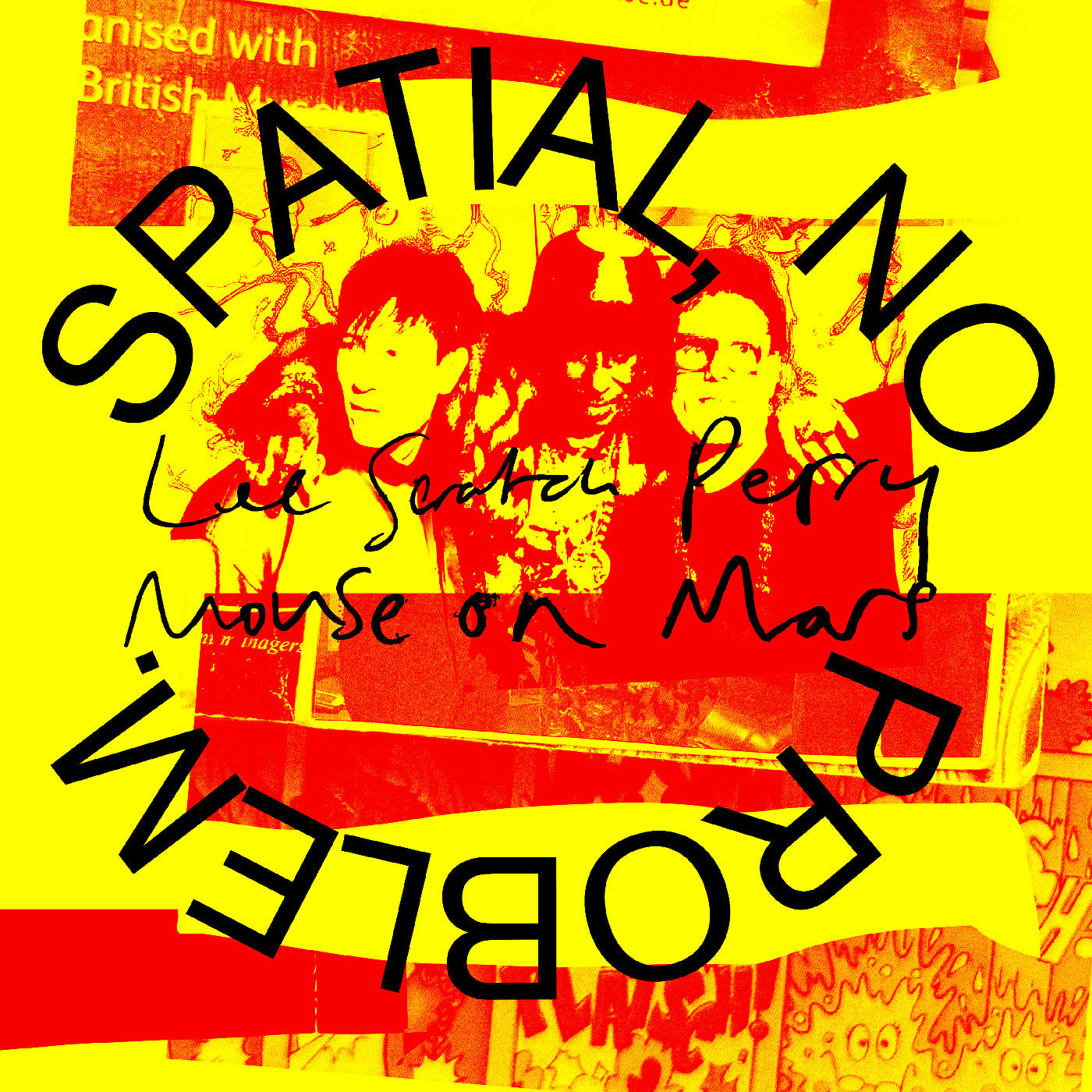 Lee 'Scratch' & Mouse On Mars Perry - Spatial, No Problem. [Vinyl]