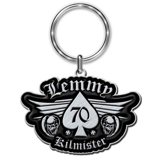 Lemmy 70 [Keychain] - Rock Band Apparel