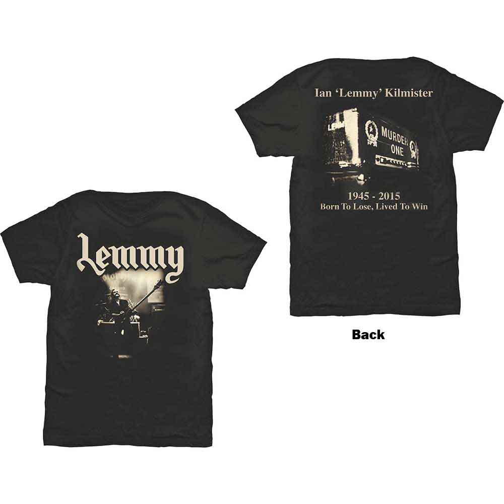 Lemmy Lived to Win [T-Shirt] - Rock Band Apparel