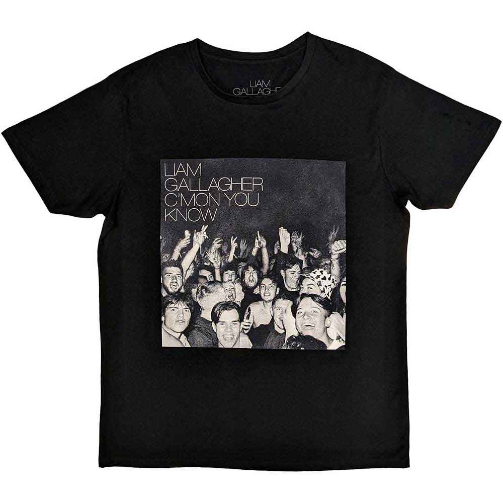 Liam Gallagher C'mon You Know [T-Shirt] Black