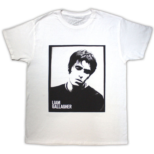 Liam Gallagher Framed Photo [] White