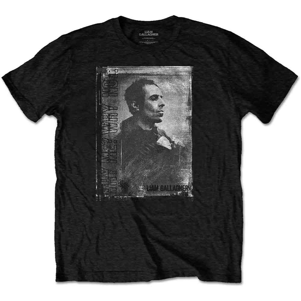 Liam Gallagher Monochrome [T-Shirt] - Rock Band Apparel