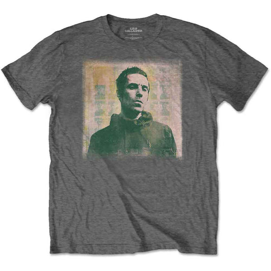 Liam Gallagher Monochrome [T-Shirt] Grey
