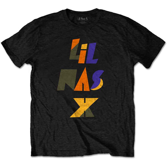 Lil Nas X Scrap Letters [T-Shirt] - Rock Band Apparel