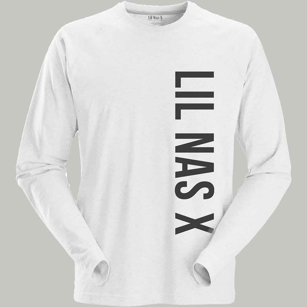 Lil Nas X Vertical Text [T-Shirt] - Rock Band Apparel