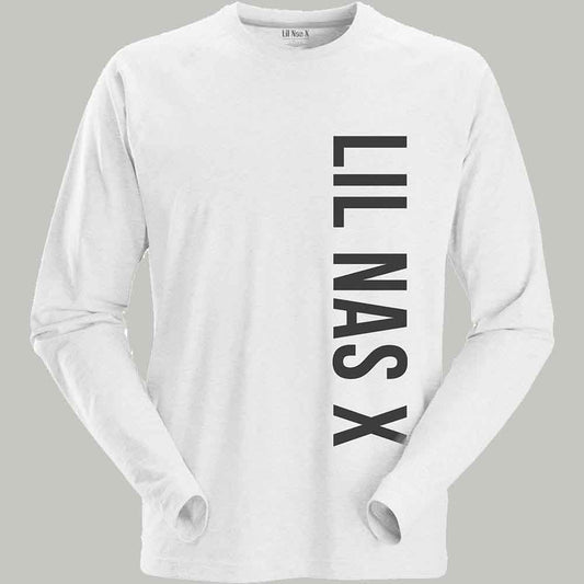 Lil Nas X Vertical Text [T-Shirt] - Rock Band Apparel