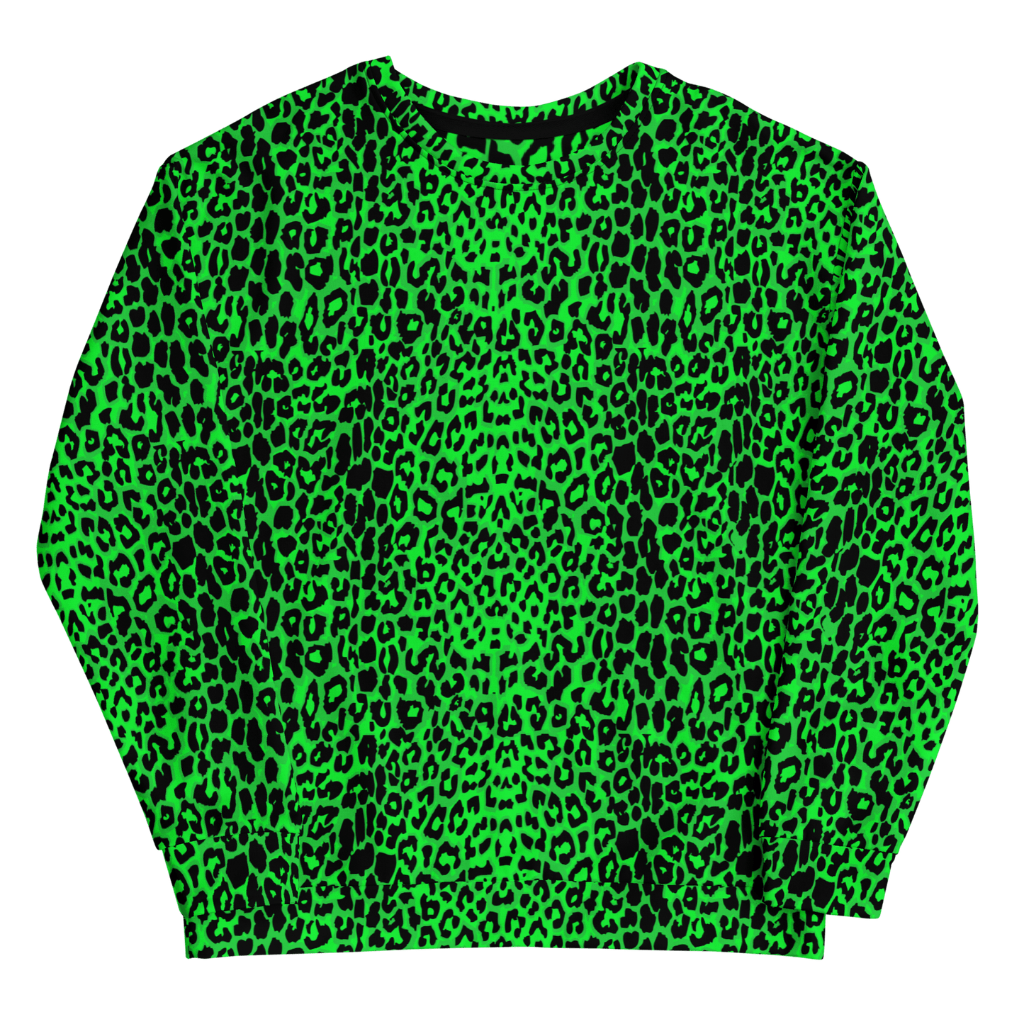 Lime Leopard Unisex Sweatshirt