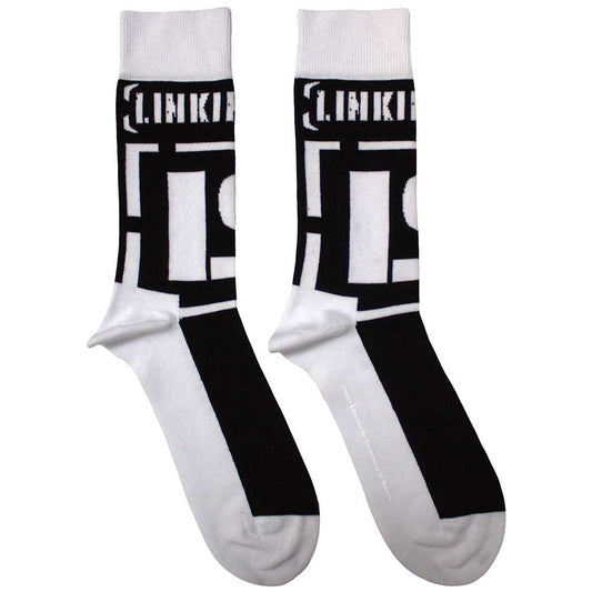 Linkin Park Brackets Logo [Socks] Black