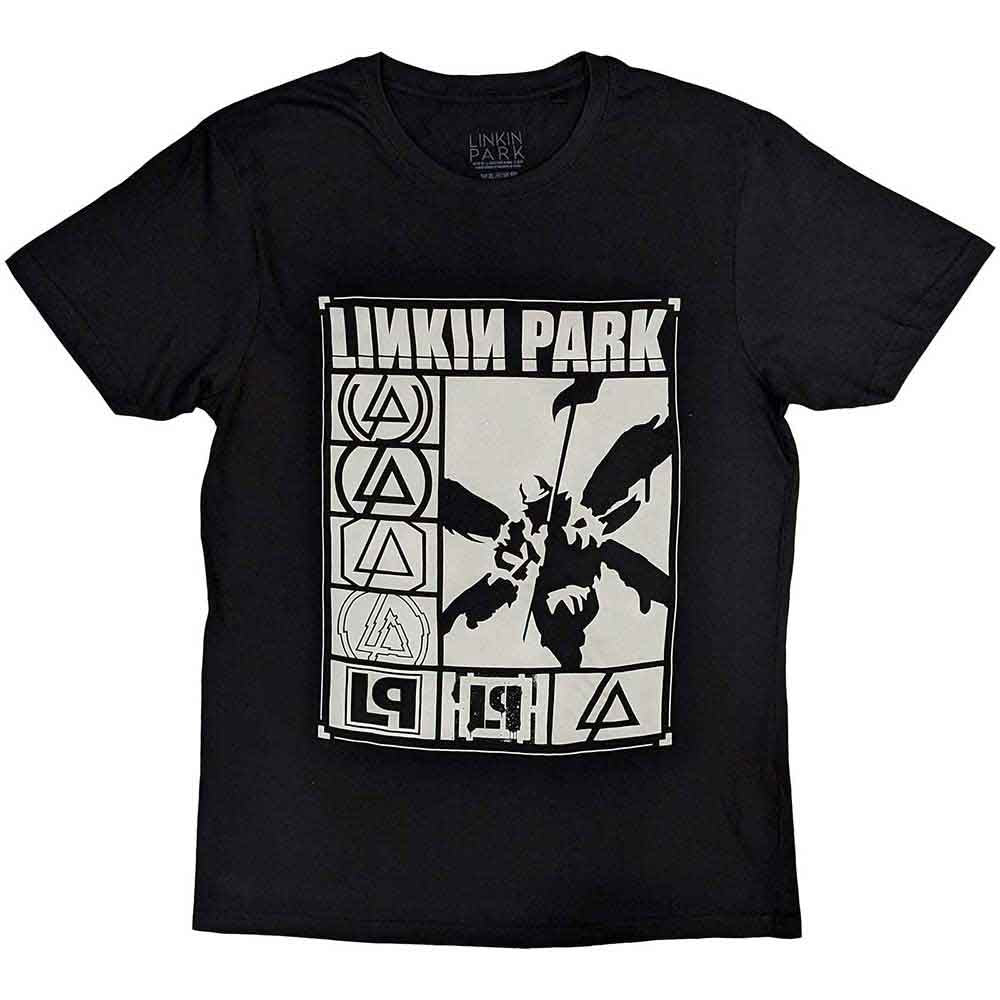 LINKIN PARK Logos Rectangle [T-Shirt] - Rock Band Apparel