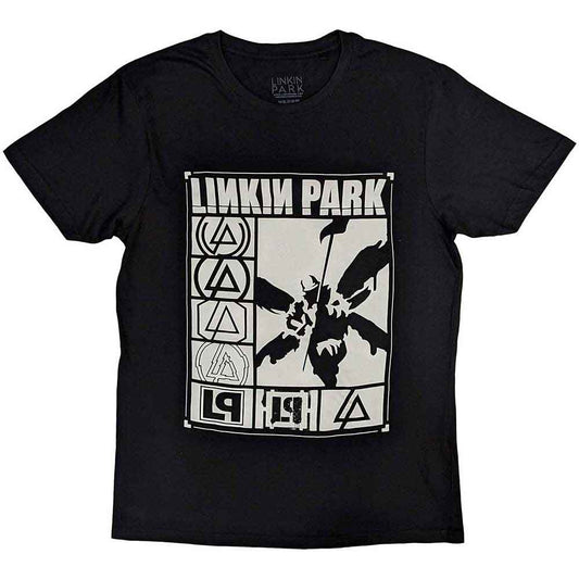 LINKIN PARK Logos Rectangle [T-Shirt] - Rock Band Apparel