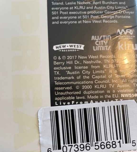 Live From Austin TX (Blue Marble) ( [Vinyl]