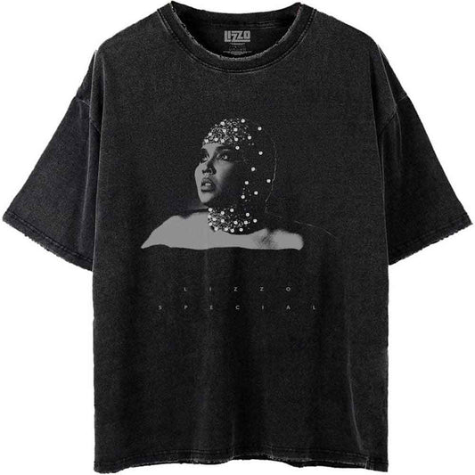 Lizzo Special B&W Photo [T-Shirt] Black