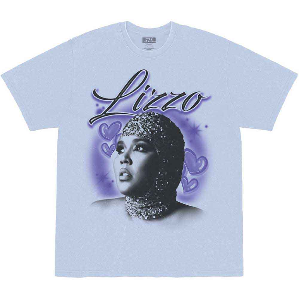 Lizzo Special Hearts Airbrush [T-Shirt] - Rock Band Apparel